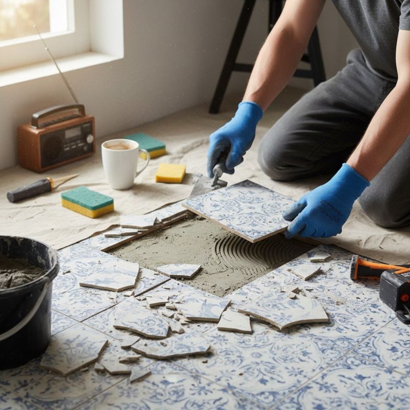 Mosaic Tile Repair